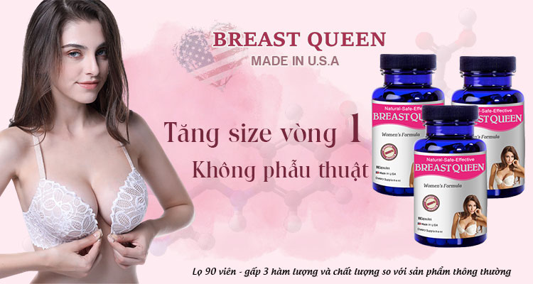 combo 3 sản phẩm Breast Queen